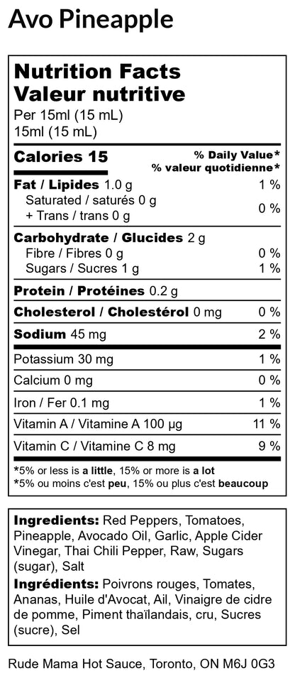 Premium Pineapple - with avocado oil