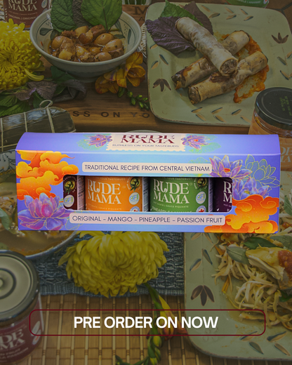 Rude Mama EVOO Edition Gift Set — Original, Mango, Pineapple, Passion Fruit
